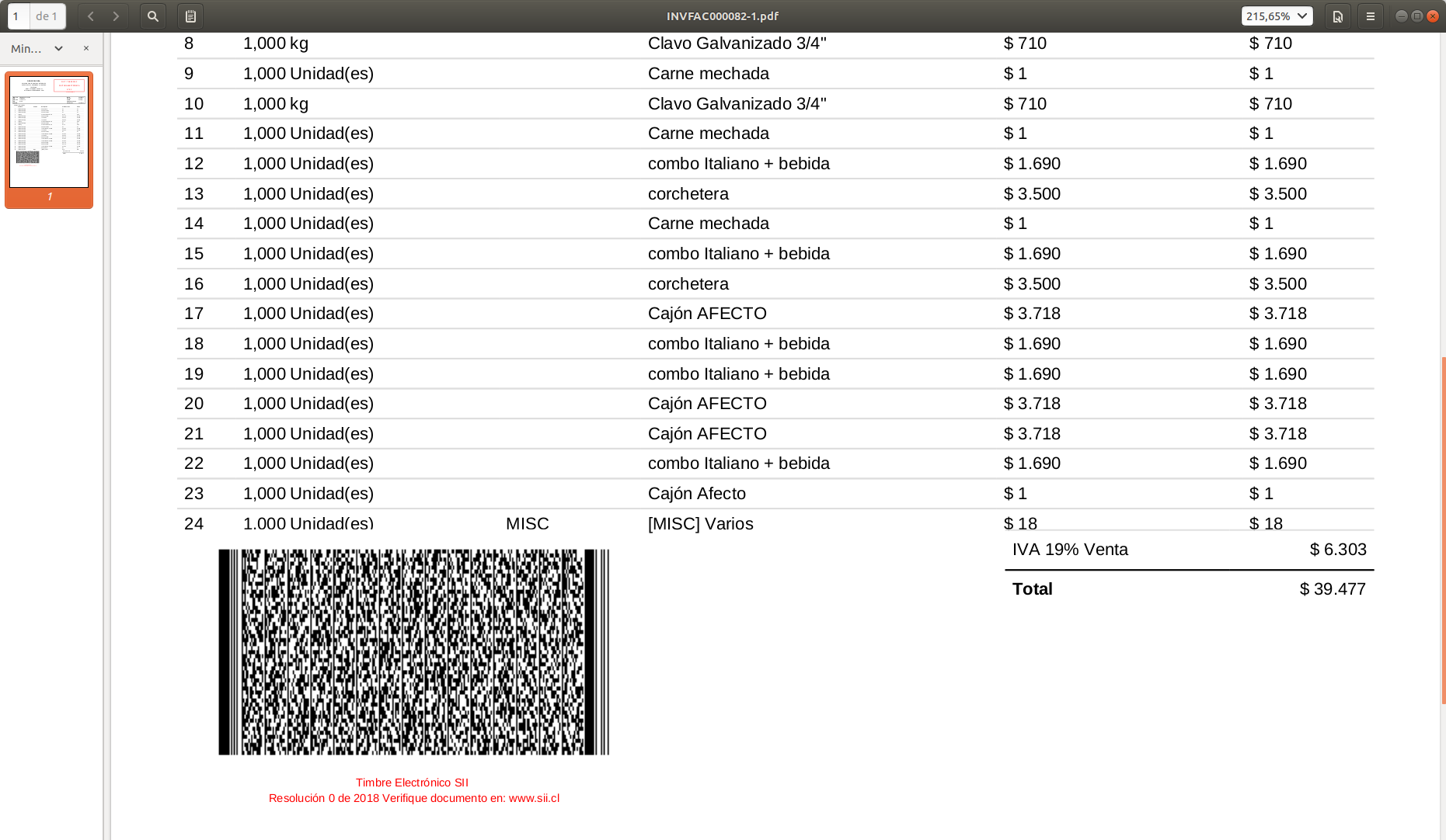 Texto de Odoo y bloque de imagen