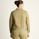 CASACA MEZCLILLA VERDE