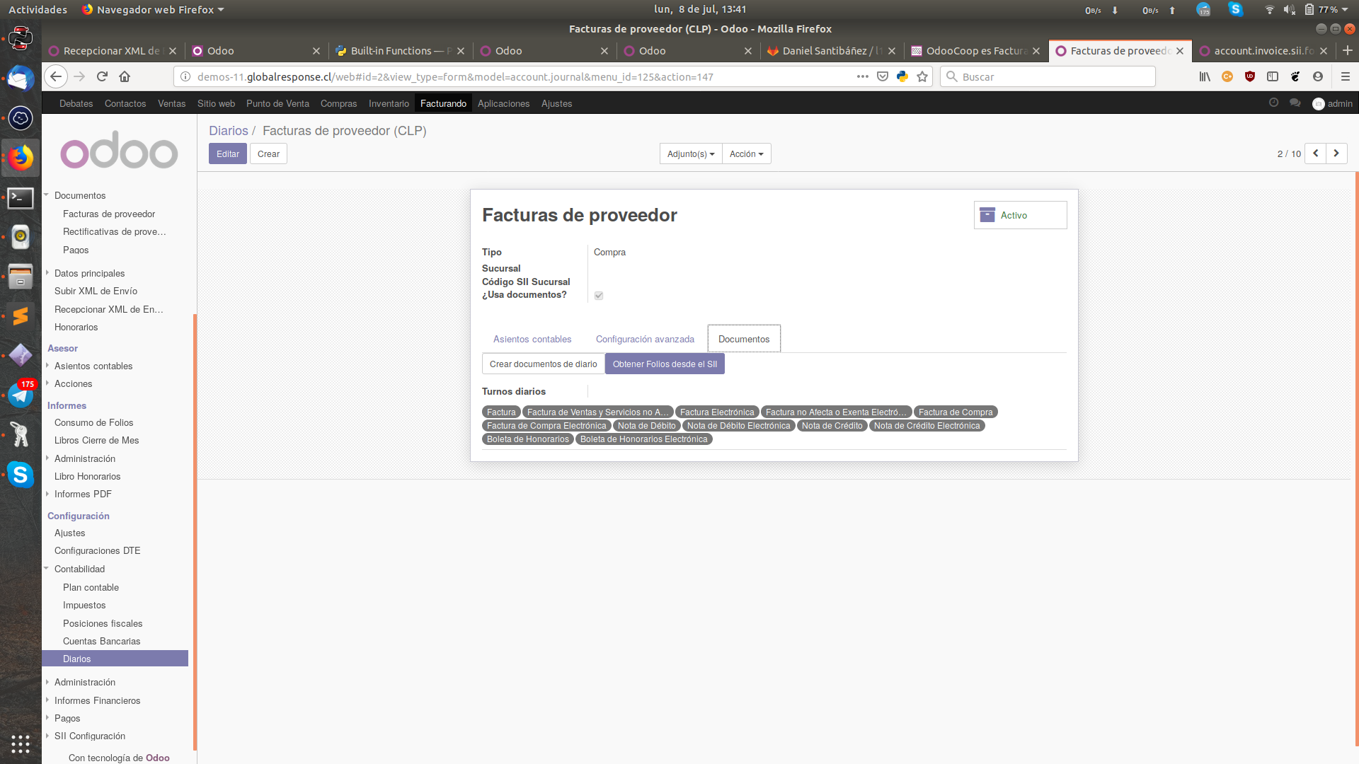 Odoo CMS - una imagen grande